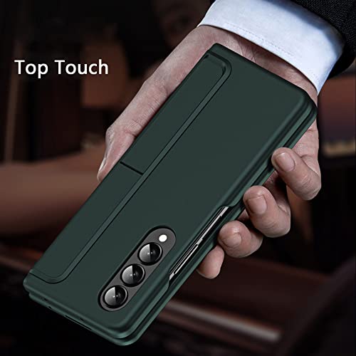 Coque Rigide Samsung Z Fold 3 Haute Protection avec Support Bleu - 5