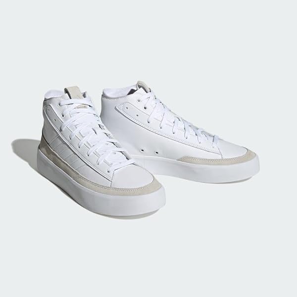 adidas ZNSORED Hi Shoes White/White/White by adidas - Used condition - Image 5