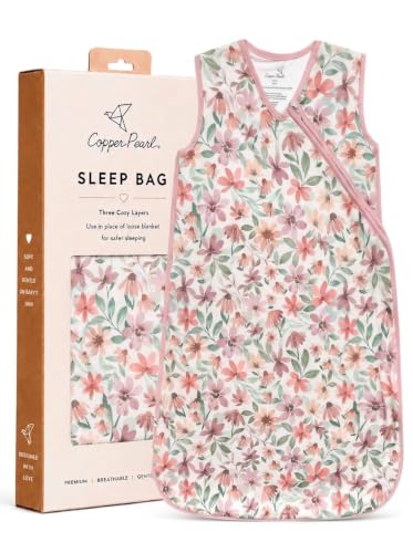 Copper Pearl Baby Sleep Sack, Natalie - 0.5 TOG Summer Wearable Blanket for 18-24 Months, Sleeveless Sleep Sack for Baby Boy or Girl