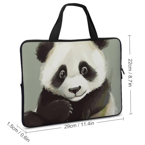Pochette ordinateur 10 pouces panda mignon pour tablette - 3