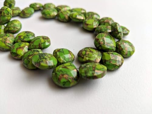 Perles de cœur turquoise Mojave pour éviter les bijoux ternes - 5