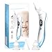 Aspiratore nasale per bambini, elettrico, ventosa per naso, ricarica USB, asparatore nasale per bambini, 6 livelli di aspirazione e 4 ugelli riutilizzabili per neonati, bambini e neonati