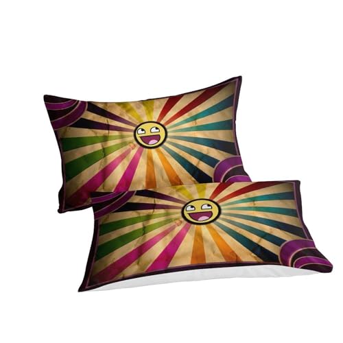 Housse de couette avec fermeture à glissière lit King