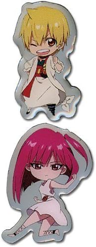 Magi Alibaba & Morgiana Pins by Magi