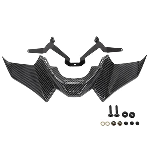 Aileron moto avant nu déflecteur aérodynamique carbone pour MT07