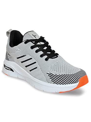 Allen Cooper Training,Road Running,Cricket,Gym,Sports Comfortable Extra Max Cusion with Memory Foam Insole Running Shoes for Men(457 Navy/Black/Grey-Sizes 6,7,8,9,10)