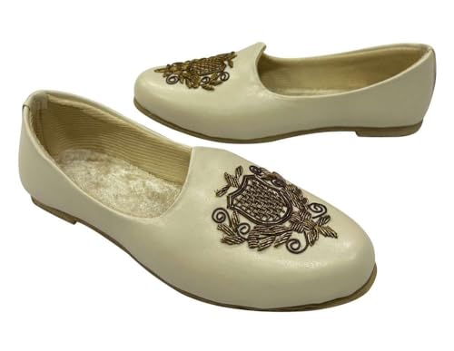 Designer Punjabi Mojari Juttis for Boys, Little, Big Kid, Shoes for Boys (Toddler) Sherwani Shoes Designer Kurta Shoes, Mojaris3