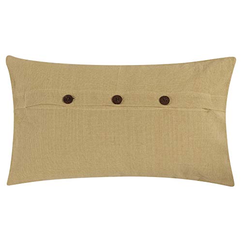 Linen & More Coussin décoratif en Coton Beige 30 x 50 cm Cover