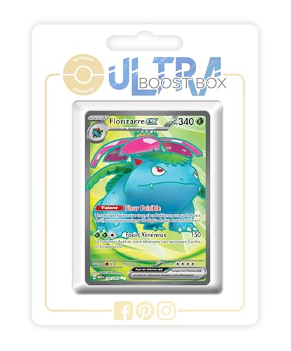 Florizarre ex 182/165 coffret carte Pokémon Écarlate et Violet 151