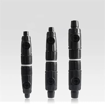 Aquarium 12/16mm Double Tap Quick Release Connector Fish Tank Hose Pipe Valve Aquarium Filter Connector Accessories acuarios Color 12mm
