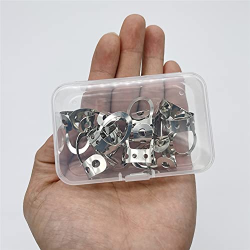 Lot de 8 médiators en acier inoxydable pour guitare acoustique, électrique, basse, banjo, argenté - Les Beatles, Paul McCartney, John Lennon, RIngo Starr, George Harrison Lot de 8 médiators en acier inoxydable pour guitare acoustique, électrique, basse, banjo, argenté – Image 7