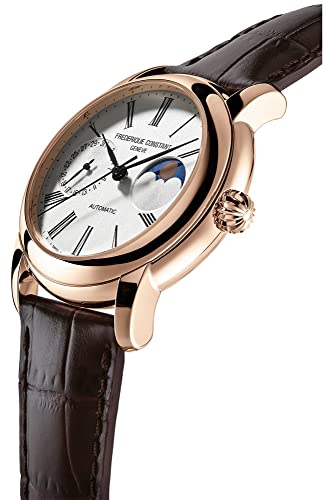 Frederique Constant Classic Moonphase Automatic Silver Dial Men's Watch FC-712MS4H44