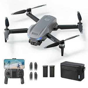 Ameta Drone with Camera 4K Professional with GPS, S50 Lite FPV Drone for Kids and Adults with Auto Return/ 50-Min Flight Time/Follow Me/Intelligent Mode/Gesture Control/ 1640 ft Range, Under 249g