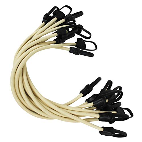 Linxor - Lot de 10 tendeurs sandows sécurisés et normés - 4 Coloris