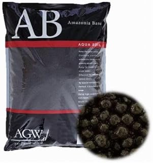 AGW アマゾニアベースソイル ノーマルブラック9L 高機能底床素材