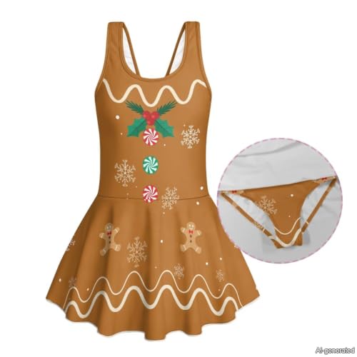 Image of KEIAHUAN Gymnastics Leotards for Girls Sleeveless Bodysuit Dance Leotards Performance Costume