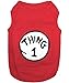 Pet Clothes THING 1 Dog T-Shirt - X-Small