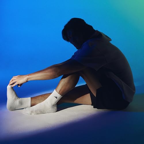 Image of adidas Cushioned Sport High Quarter Socks 3-Pairs Durable & Comfortable