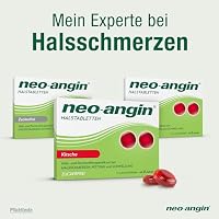 neo-angin Halstabletten Kirsche zuckerfrei | Lutschtabletten bei beginnenden, lästigen Halsschmerzen | Für Erwachsene & Schulkinder | 12 Stück – Ansicht 9
