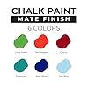 SULTAN CRAFTS 6-Piece Chalk Paint Kit - Premium Water-Based Matte Finish Paint for Furniture Restoration and Craft Projects - Fast Drying and Non-Toxic (100ml/3.3oz.) #4