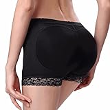 JOAU Womens High Waisted Tummy Control Shapewear Shorts Butt Lifting Padded Body Shaper Booty Enhancer Stretch Panties