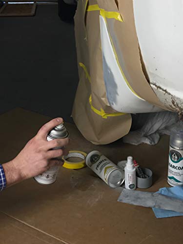 Era Paints (B-533M/B-533M-4 Steel Blue Metallic Compatible/Replacement For Honda Elysion 2005 Exact Match Touch Up Spray Paint Clearcoat And Primer #TOP4