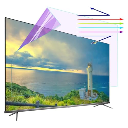 Filtre de lumière bleue de 40 à 70 pouces avec traitement moniteur anti-UV