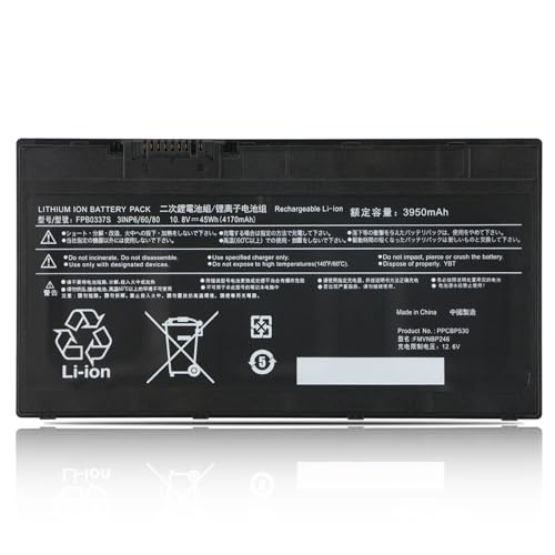 K KYUER 45Wh FPB0337S 3INP6/60/80 Laptop Batería para Fujitsu Tablet Lifebook P727 P728 Notebook...