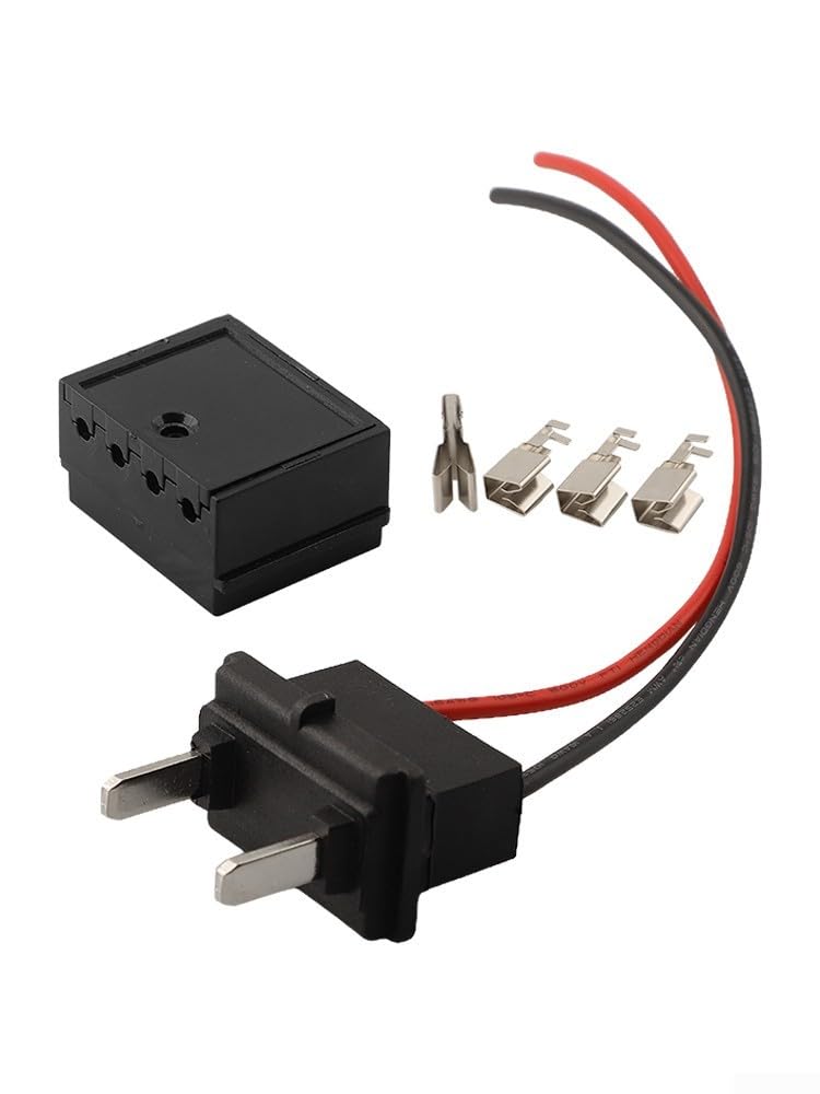 Booso 2x Cavo Alimentazione Bicicletta Elettrica Con Fusibile 50A &ndash; 14AWG, XT60, Impermeabile