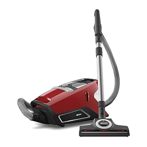 Miele Blizzard Cx1 Cat & Dog Bagless Canister Vacuum Cleaner with High Suction Vortex Technology, Hand Turbobrush and Electrobrush, 1200 W, in Autumn Red – 41KCE037CDN