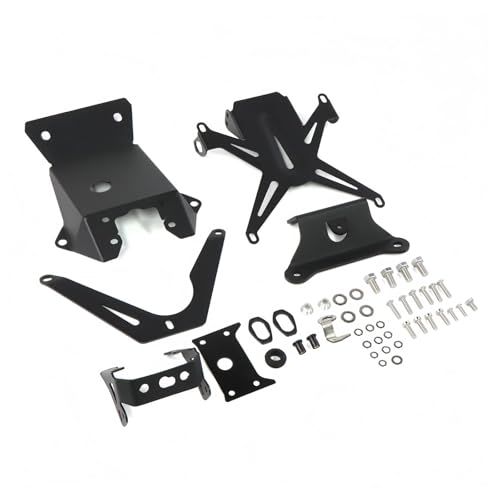 Support plaque immatriculation Forza 750 finition premium aluminium alu - 2