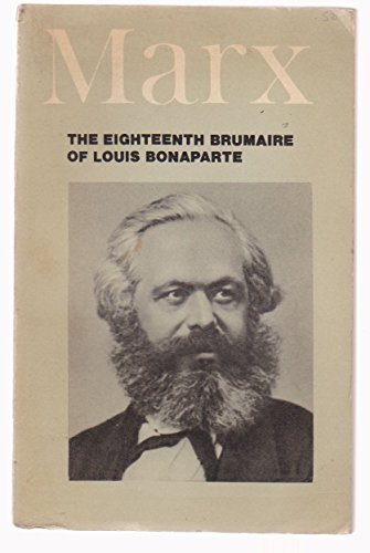 THE EIGHTEENTH BRUMAIRE OF LOUIS BONAPARTE by K... B00D3Q2M3G Book Cover