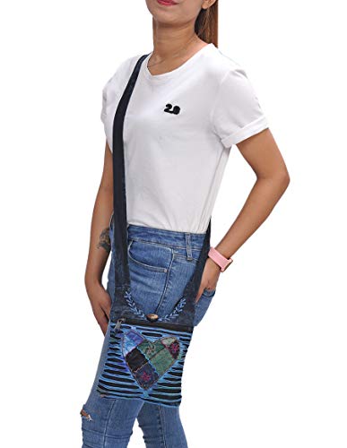 Image of ROYAL The Collection Small Hippie Phone Purse Crossbody, Boho Travel Bag