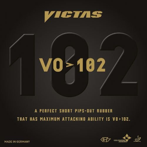 Victas Rubber VO > 102, options 1.8 mm, red