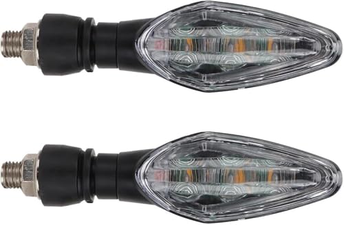 Feu arrière de moto pour scooter étanche contre les pannes de clignotant ambre