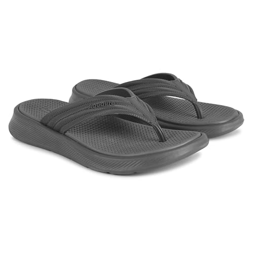 Image of Aqualite NEO-276 Men Slide Slippers with Comfotable EVA Sole Slip-On Flat Flip Flops, Sliders, Chappal & Comfort Insole Slipper for Men