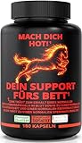 MACH DICH HOT! MACA SCHWARZ hochdosiert 180 Kapseln + L-Arginin + L-Citrullin + Pinienrinden +...