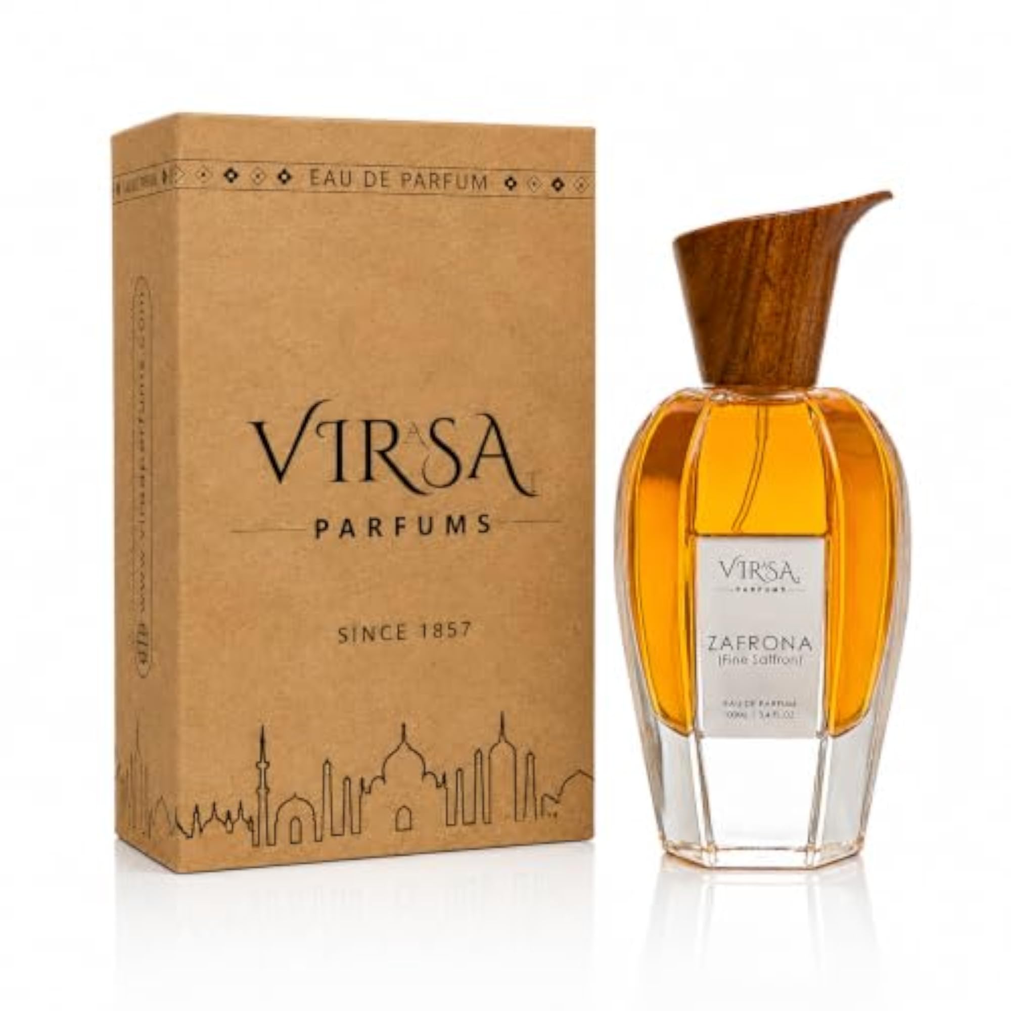 Zafrona Fine Saffron Heritage Eau de Parfum for Men & Women, 100ml