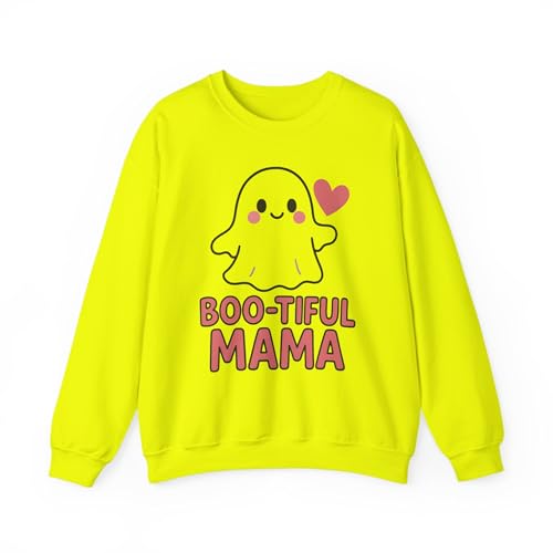 Boo-tiful Mama Sweatshirt | Cozy Halloween Crewneck | Gift for Moms | Cute Fall Apparel | Spooky Season Style | Casual Outfit
