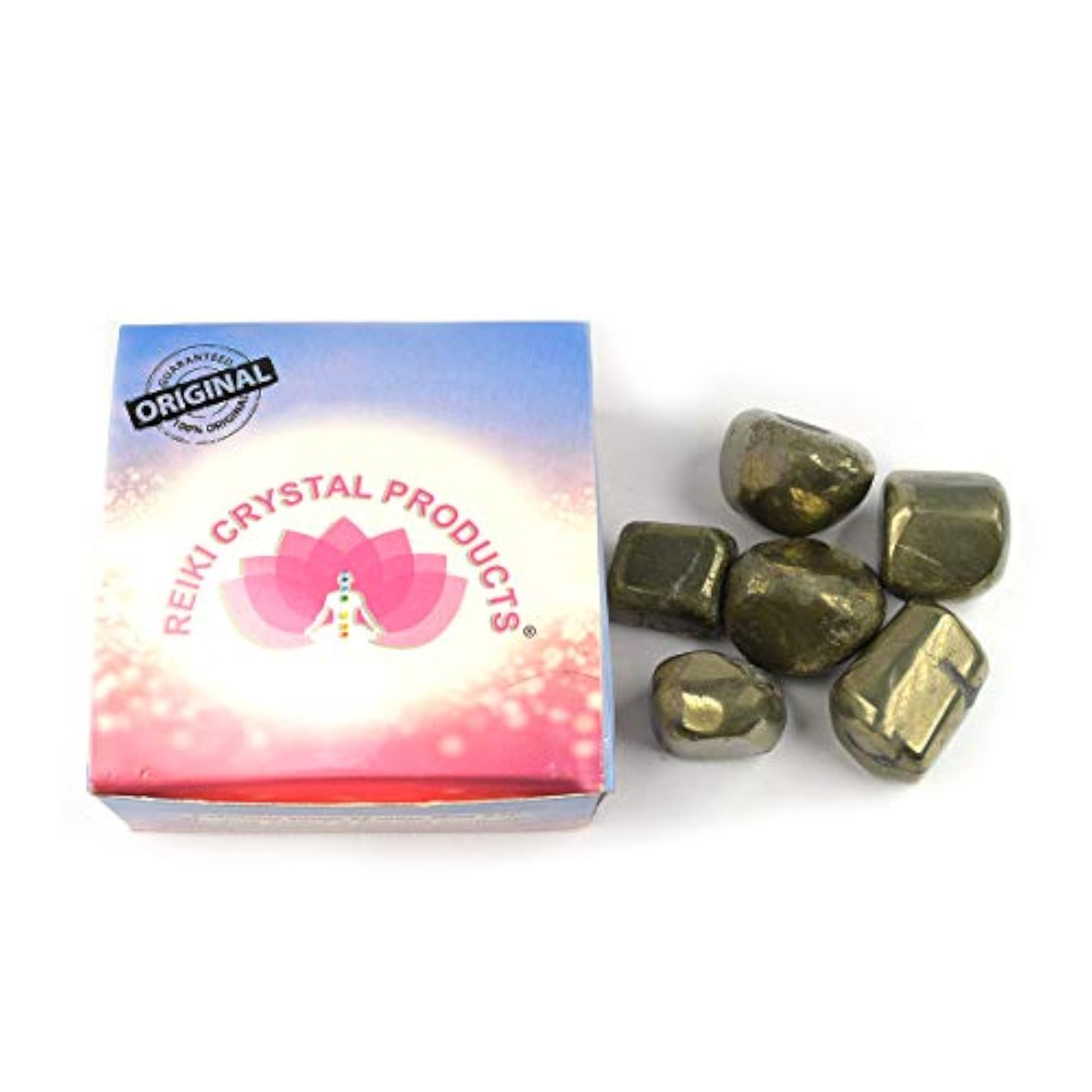 Natural Pyrite Tumble Stone Raw Rough Stone Pack