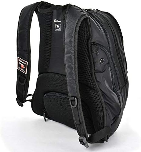 Eminent E5879-18 Nylon Back Pack with Laptop Compartment (18in, Black)