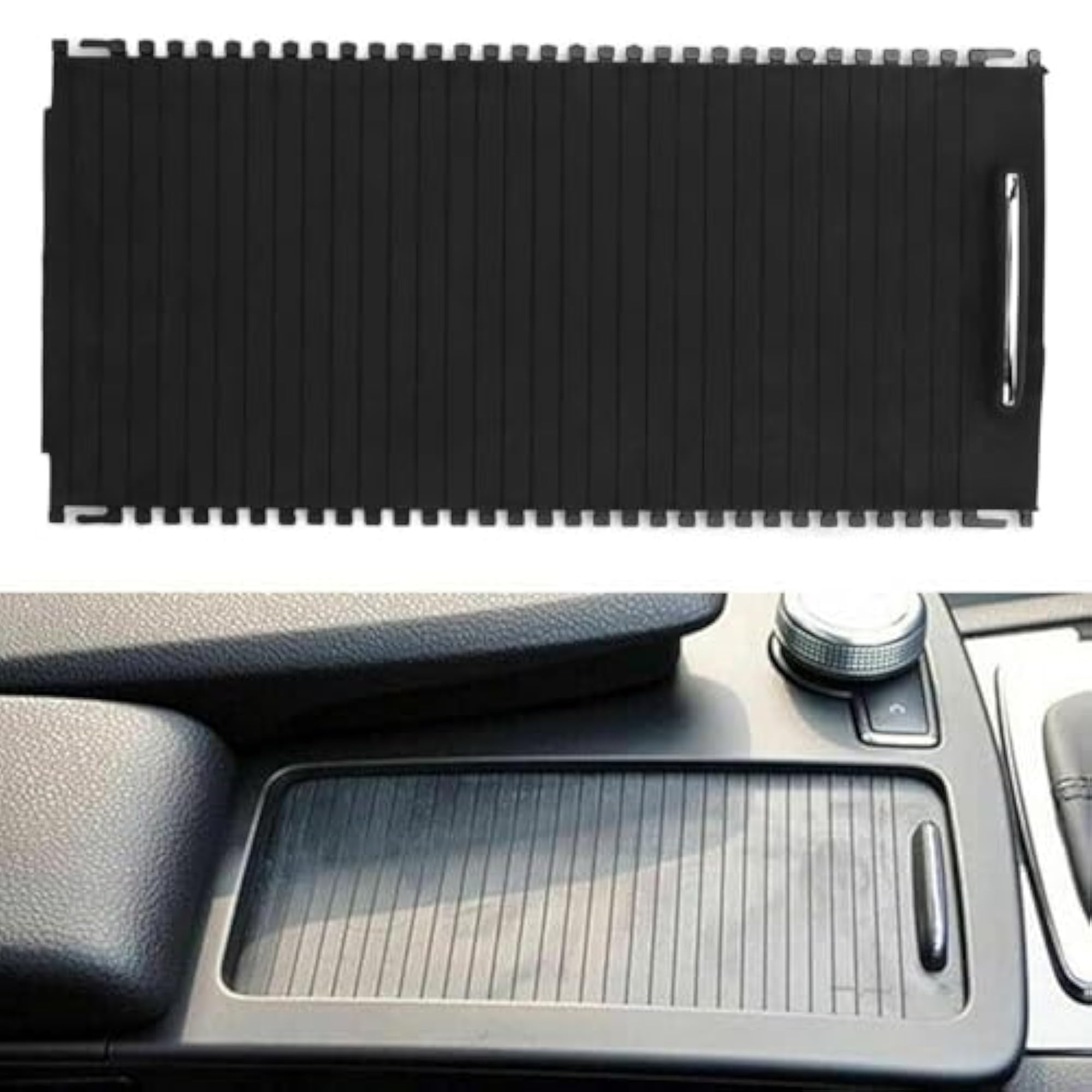 Roller Blind Slide Cover Parts for Car Center Console Upgrade