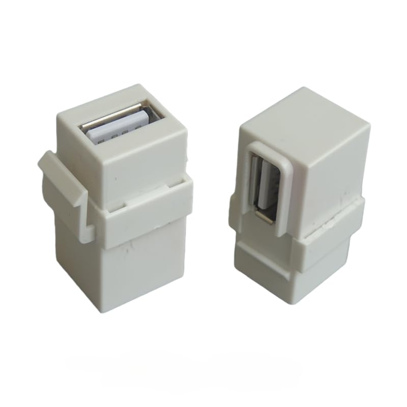 Connecteur USB de haute qualité pour intégration murale discrète et durable