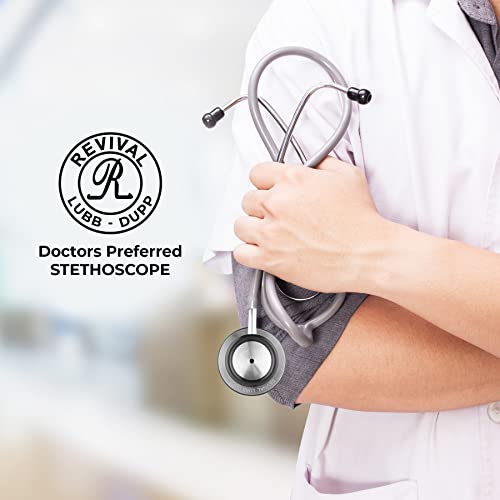 Single Head Stethoscope For Doctors Nurses Emt, Medical Students : Lubb-Dupp…(Burgundy) #TOP5