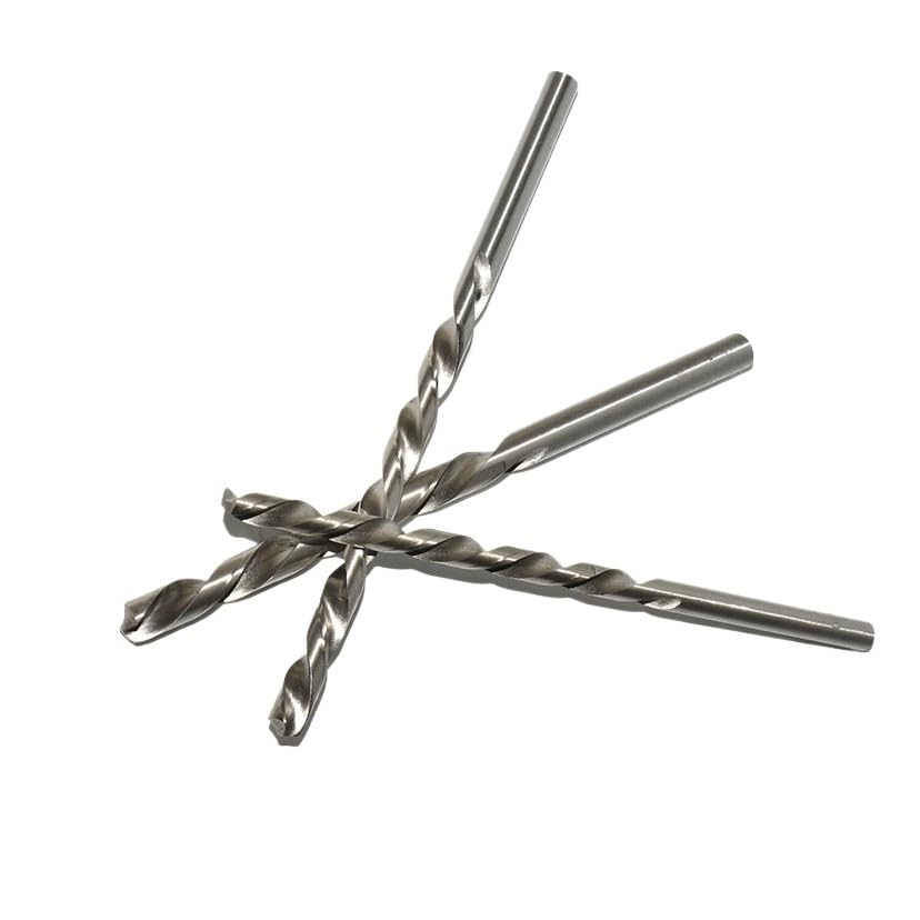 Juego de brocas helicoidales Extra largas de 5/8 Uds., herramienta de taladro de vástago recto de acero de alta velocidad for madera, aluminio, cobre, joyería de plástico, 150/200mm(8Pcs)