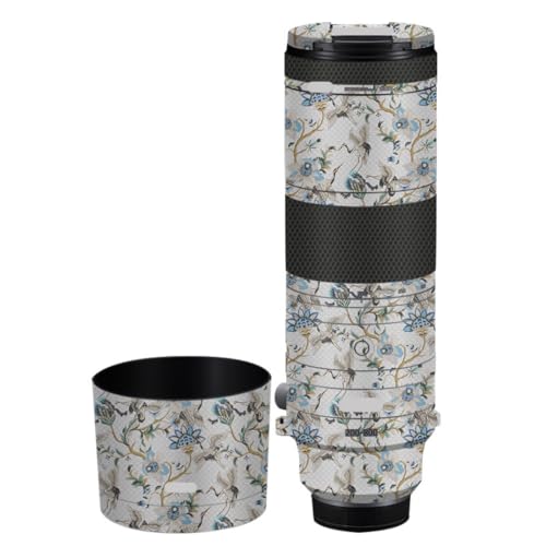 Funda protectora adhesiva para lente Canon RF200-800mm f/6.3-9 (color Crane White)