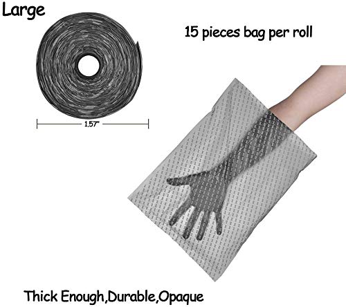 Royalcare Dog Poop Bags 6 Refill Rolls Of 15 Bags For Large Dog Pooper Scooper 17X13 Inches #TOP6