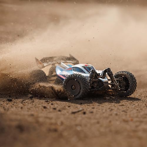 Image of ARRMA Typhon GROM 4x4 RC Buggy, RTR, Blue /Silver
