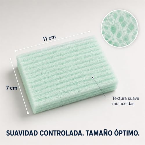 Esponjas jabonosas desechables con aloe vera pack de 600 unidades para la higiene diaria 4