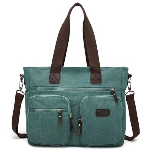 Image of ToLFE Women Top Handle Satchel Handbags Shoulder Bag Messenger Tote Bag Purse Crossbody Bag Travel Work Tote Bag